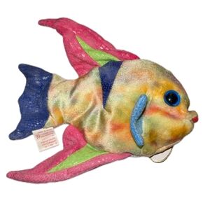 Mint Original TY Beanie Babies Aruba the Angel Fish 4/8/2000 w/TAG error!